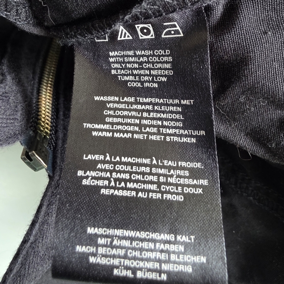 Vtg Harley-Davidson Womens M Corset Halter Lace Up Zip Embroidered Top Y2K - Picture 14 of 15